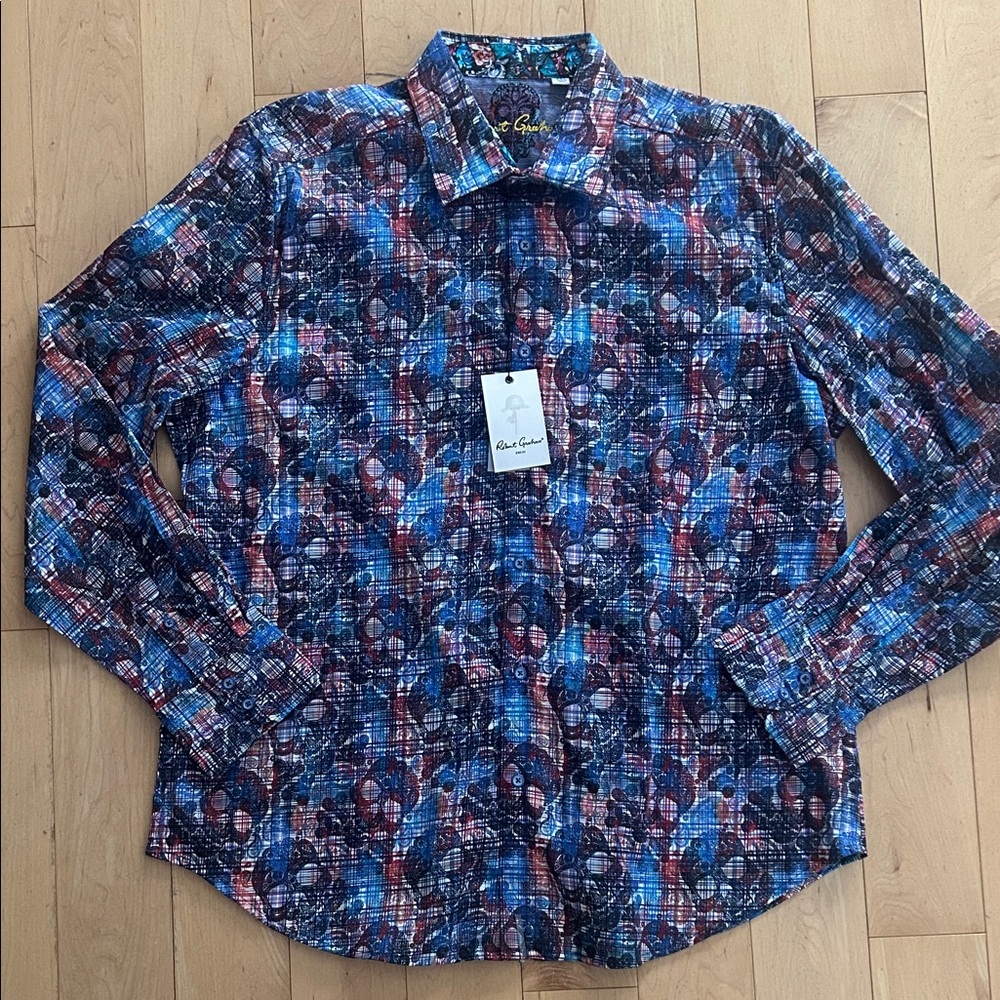 NWT Robert Graham button down shirt
